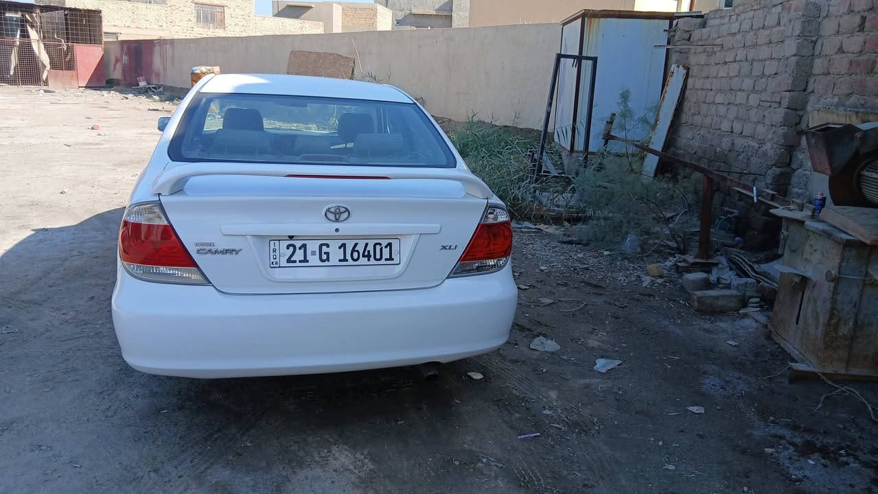 كامري للبيع موديل 2005خليجي محرك 4 سلندر 2400 المحرك لا تبخير ولا تنقيص كير محرك مكفولات حداديه مكفوله السعر 110$ بيه مجال حك الجيه *********** كلشي موجود بالسوك ما يعجبه المنشور وسعر لا يكسر بلال العالم
