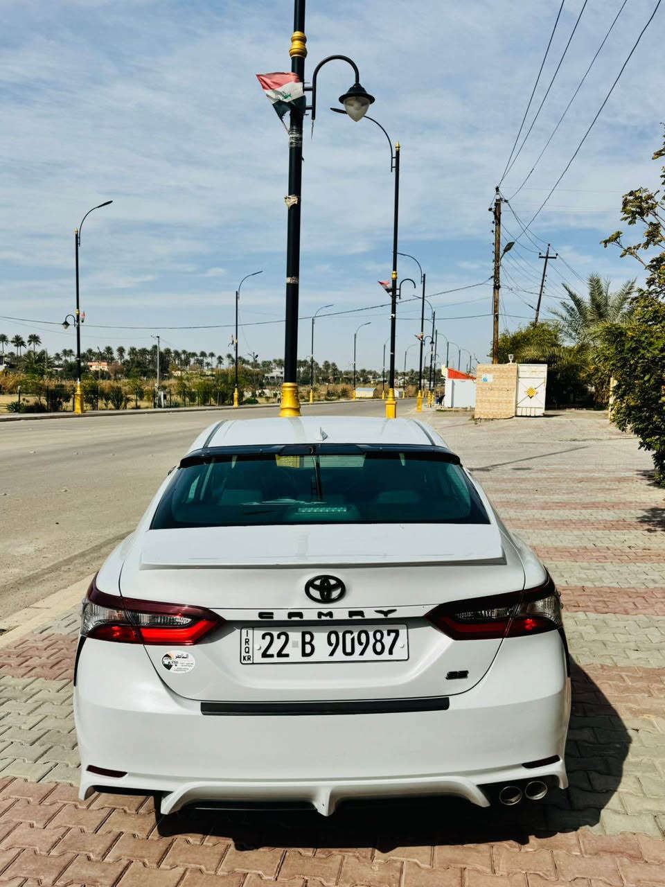 السلام عليكم كامري موديل ٢٠٢٢ مواصفات se معروفه مواصفاتها لون مميز سموك تخم تاير جواها جديد كير ومحرك شرط هزه وبراد وسنويه جديده مكفوله من صبغ وتبديل رقم اربيل دولي  تحويل ثاني يوم ماشيه ٦٧ ك 
السعر ٢١٢ وبيها مجال للشراي مكان السياره صلاح الدين الضلوعيه للاتصال *********** سامراء, صلاح الدين

