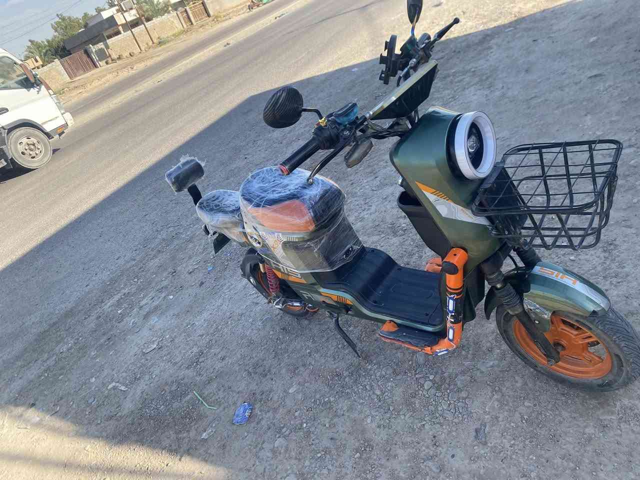 بايسكل X900مديل 2026فول مواصفات
5بطاريات مبدلات 3ثنين قديمات صار شهر من بدلتهن
تشغيل بصمة عن بعد 
حساسات لمس سرقة
سياقة ذاتية
قفل ستيرن 
انارة كلة شغالة
دبلاات فول 
سرعة حقيقية65بس تقفل 110
سعرة400وبيً مجال 
مكاني ديالى خان بني سعد


**إذا كنت صاحب هذا الإعلان وتريد حذفه لأي سبب، رجاءا أرسل رسالة إلى الدعم الفني**