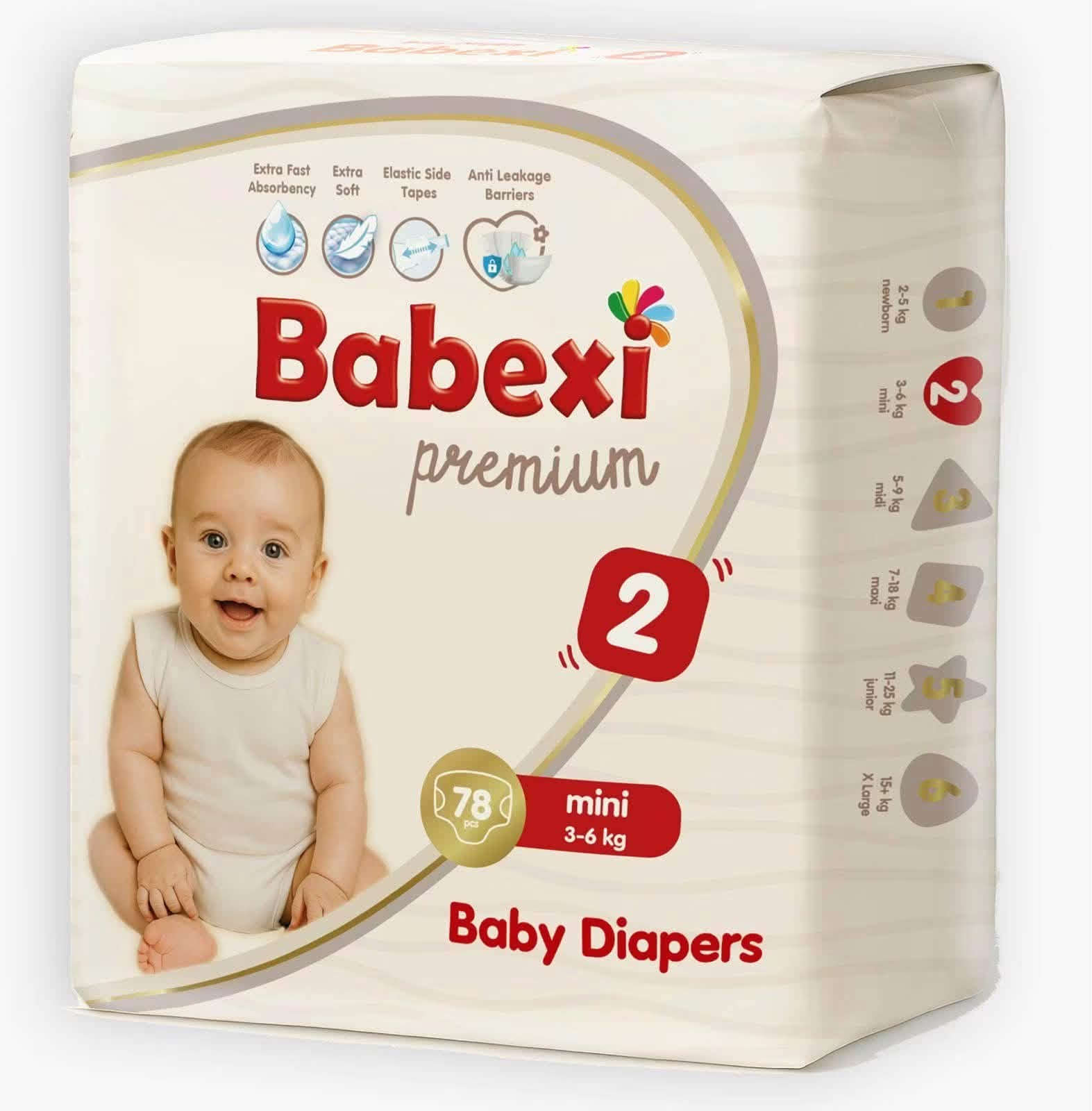 �🔥 بسعر مناسب جدًا… لا يفوتكم! 🔥🔥

🎉 وصلت الآن حفاضات Babexi Premium إلى تجهيزات السيف بجودة ممتازة وراحة مثالية لطفلك.

✅ امتصاص سريع وعالٍ
✅ حماية من التسرب
✅ نعومة فائقة على بشرة الطفل
✅ متوفرة بجميع المقاسات (1 إلى 6)

📍 متوفرة الآن في تجهيزات السيف
📍 المحاويل – حي الجمهوري- مجاور عيادة د. محمد جاسم الطائي 
📞 للاستفسار والطلبات: ***********
