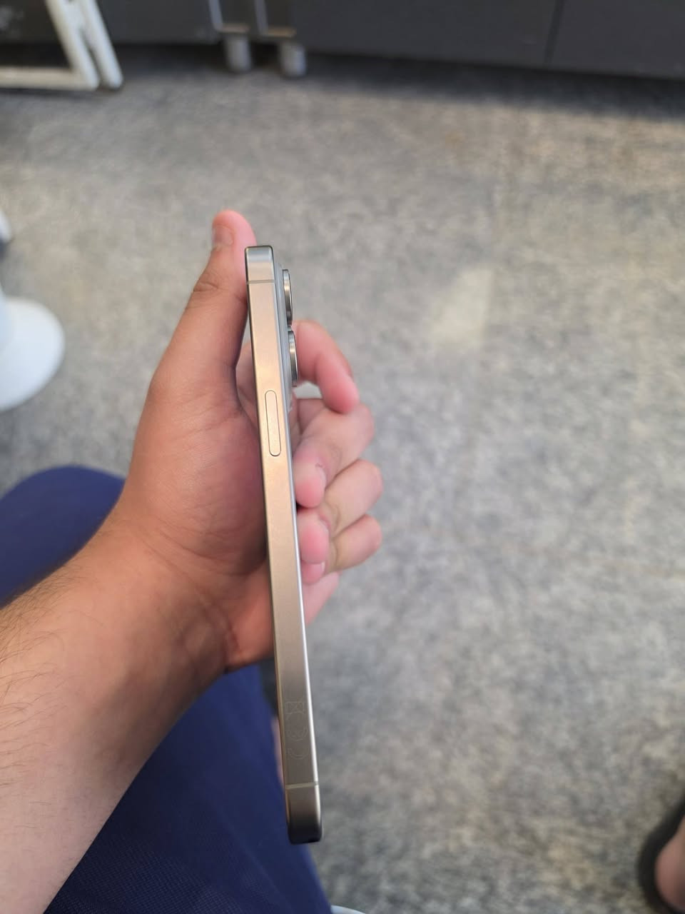 ايفون 15 برو ماكس 256gb
الجهاز للبيع نضيف جداً بدون عيب ابداً بطاريه 90 عدد الدورات 360 بدون ملحقات 

مكاني بغداد شارع فلسطين قرب تقاطع بيروت

رقم التواصل ***********

