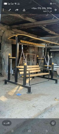 مرجوحة ٢م×١٦٠سم • كرسي ١٥٠سم • توصيل وتركيب كركوك