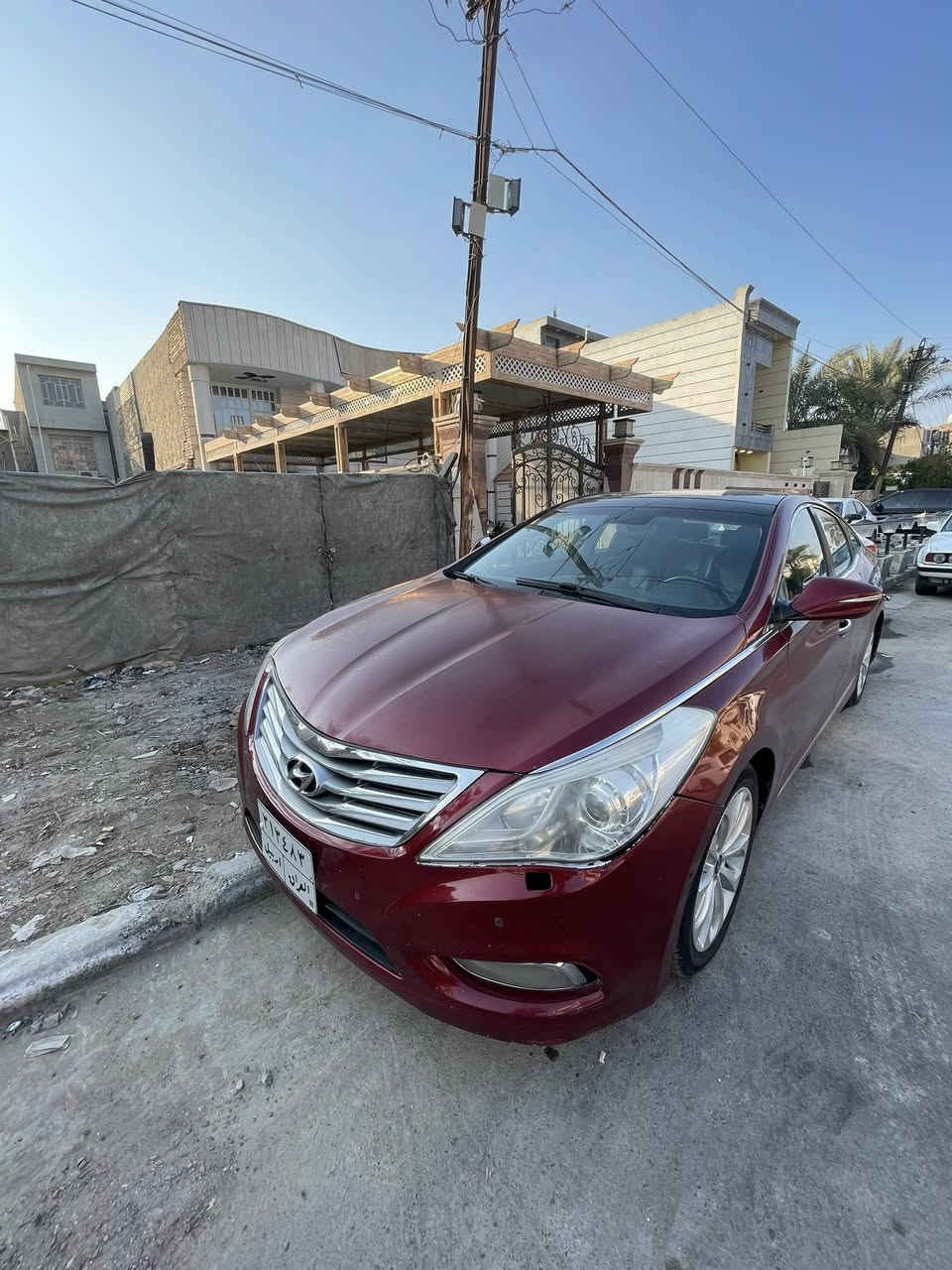 ازيرا خليجي 2012
مكينة وكير كفالة 

كشنات جلد 

بردة خلفية كهربائية

تبريد قطعتين 

بانورما 

بصمة 

مري شفط 
تحكم ستيرن 
4v 
ماشيه 165 الف 

صبغ عام 

وداخلها شويه ينرادله ترتيب 

*********** 

السعر 90 وبي مجال بسيط
