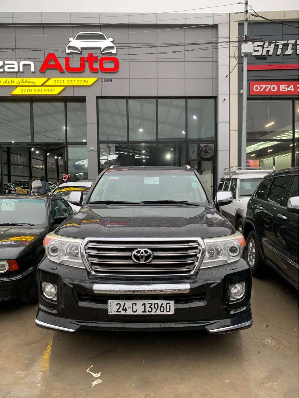 سەرەتا بە ناوی خوا
تۆیۆتا لاند کروسەر — وەنەوشە
مۆدێل :2015 مانگی 8
سەیارەکە هیچی پێوە نییە
سفری شەریکەی جیهانە
مواسەفات خلیجی فول فول :
GXR
بەسمە 
سڵاید
تەحدید سورعە
چوار جام ئۆتۆ
سێ ڕیز کوشن
کوشن کارەبا
کوشن جلد
تەبرید مەرکەزی
شاش
کامێرا
سوکان ڤۆلیۆم
سوکان کارەبا
سەلاجە
لایتەکانی عەدەسە و زینۆن
دەبڵ ئەکسل
114 ڕۆشتوە
گێر و مەکینە بەشەرت
حەجمی مەکینە (6)بستۆن
نرخ : 410 گەڵا و مەعامەلەیەکی برایانە
بۆ زانیاری زیاتر….
***********
*********** السليمانية, العراق
