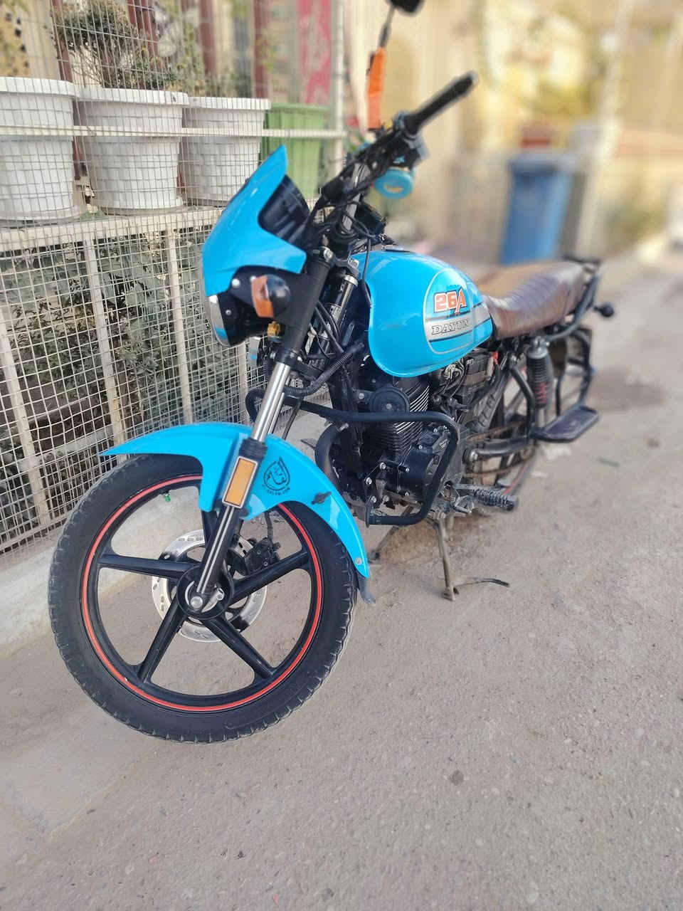 سلام عليكم شباب دايون نفخ موديل ٢٠٢٣  الدراجه  كامله مكمله مابيه اي نقص ماعده تاير تعبان مكينه مكفوله من الفتح دراجه رقمه بغداد باسمي دراجه ماغاسله سعره ٢٥٠٠ مليونين ونص وبيه مجال شي بسيط مكاني بغداد الامين الثانيه تواصل على هدا الرقم ***********
