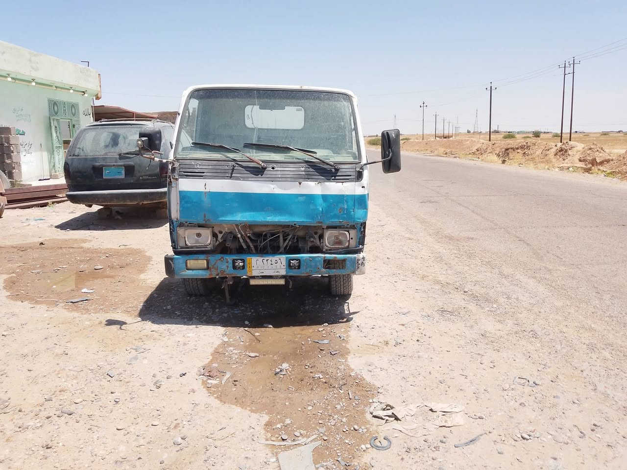 سلام عليكم مكلف بل نشر كرين تويوتا شغال رقم جديد شرط التحويل بل ضافه سياره كنتر مسبوشي صطحه رقم بغداد رقم مميز سيارتين جاهزات  ***********
