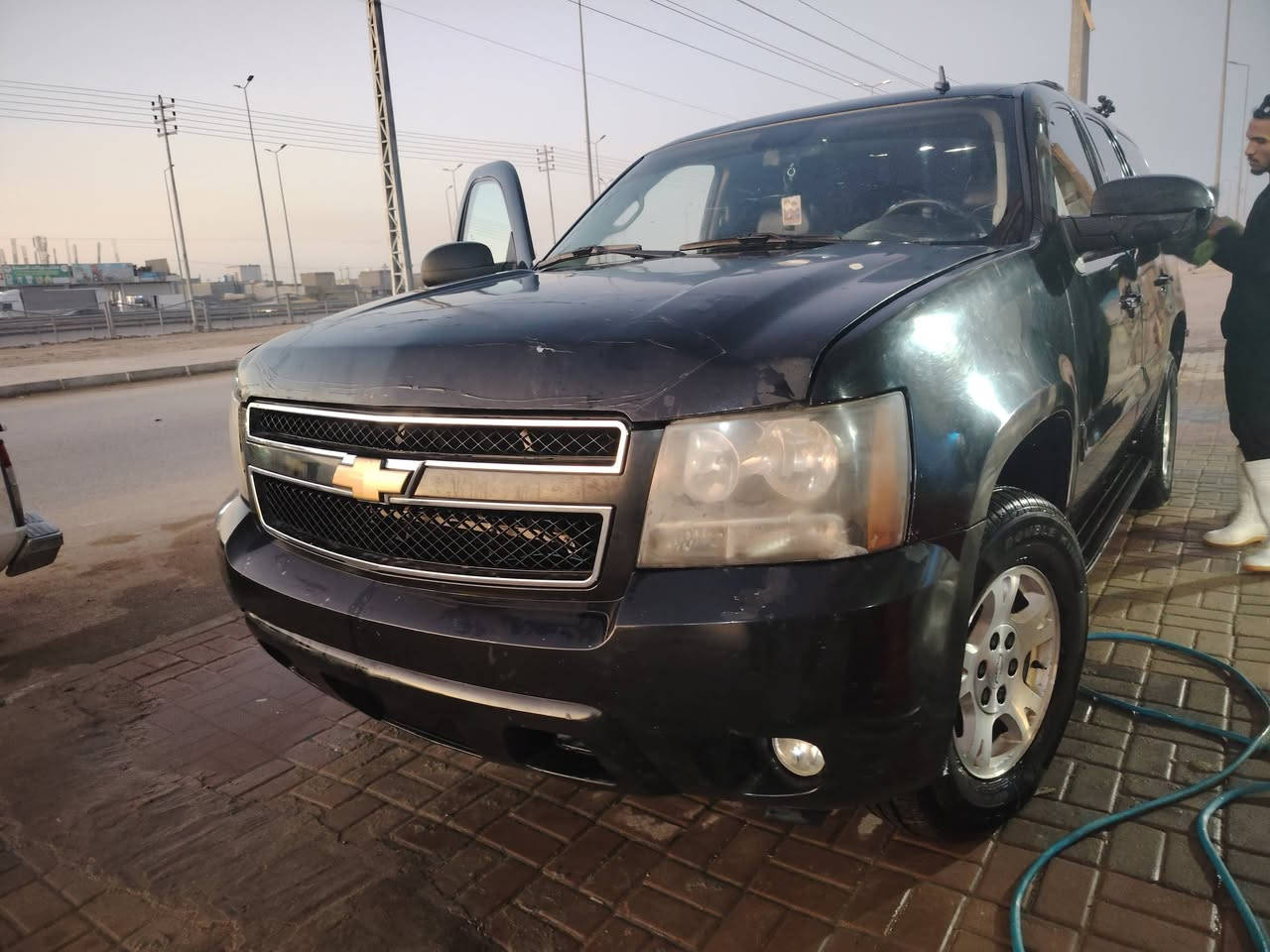 السلام عليكم تاهو للبيع موديل ٨ كير اومحرك كفاله سياره مصبوغه السعر ٦٠ اوبيه مجال الاتصال***********
