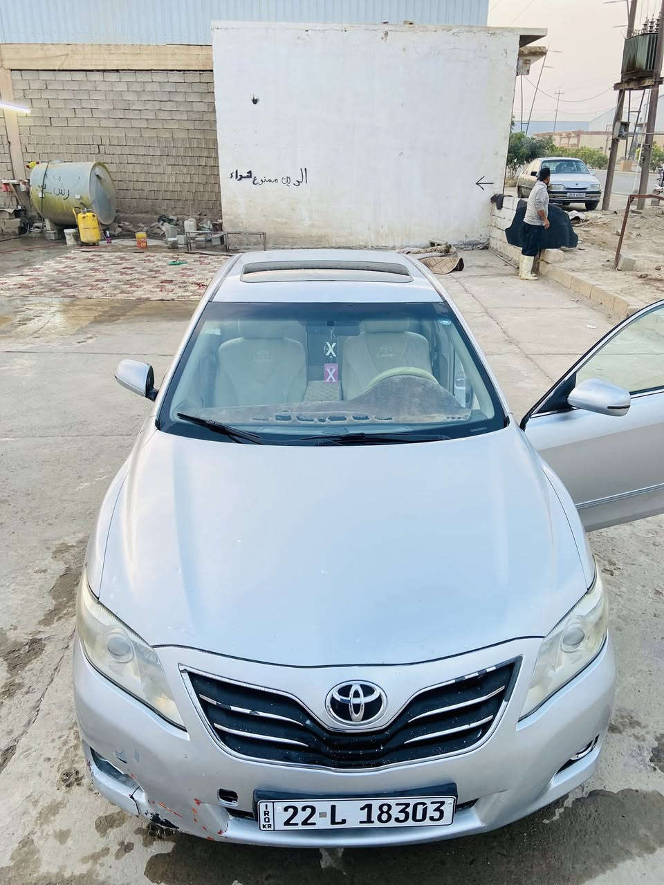 أحترامي للجميع
كامري خليجي 2011 GLX شهر الرابع 

الشركة العامة لتجارة السيارات 

قطعة لعشاق الياباني 🦅🦅 والنضافة امامكم

اقرأ جميع التفاصيل وخابرني ذاكرلك كلشي 👇👇

كفالة عامة من الصبغ ✅✅

دواخل وضع الشركة والسونار مرفق

المواصفات 🫰

فتحة سلايت

حساس خلفي 

مثبت سرعة 

برده خلفية قلاب اثناء الرجوع

كشنات كهرباء 

فول تحكم ستيرن جهتين مع حاكية

تبريد قطعتين امامي خلفي 

بجم زنون مع أمكانيه التحكم في الايت 

شاشه مع كامره أصلي 🫰

دواخل فول صاج 
 

‏ABS مانع انزلاق 

٥ ويل كب بلادي 

جرس بالسرعة 120 

رقم بغداد أنكليزي بأسمي سنويه 2028

مكينة v4 2400 🚀🚀 تراي مفتوح وين ميعجبك

كير ٥ نمر مكفوووووول من كلشي 

اخوان المكينة والكير شادهن من علي باجلان طلب من دبي 

انطي بيهن تراي وضمان مفتوح مكفولات من كلشي 

تبريد ثلج + تدفئة شغال 

 حدادية فول نعومه مشط ودرايمات قبل شهر مبدلهن زيروو 

دبلات امامي 2011و خلفي مال افلون 

اخوان السيارة جاهزة للأخير دشبول ولا كلوب مشتغل

بدون اي عطل ولا اي نقص (بانزين ودهن وتوكل)

المكان كركوك

السعر 130 وبيها مجال
***********
