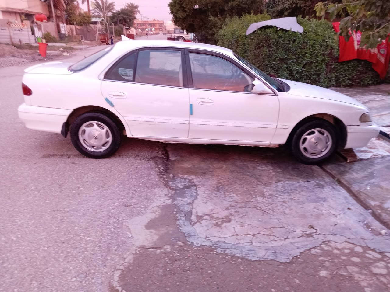 سلام عليكم ورحمة الله للبيع او مراوس حسب سوناتا 2رقم صلاح دين شرط تحويل سيارة كامله مكينه وكير نضيفات كشرهة حلو بدون ضربه او معجون تخم تاير جديد كهربائيات شغاله تدفئة شغاله تبريد عاطل مكان سيارة ديالى المقدادية السعر 37وبيه مجال لاستفسار ***********
