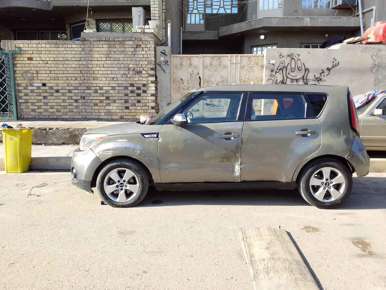 السلام عليكم صول ٢٠١٨ بدون رقم حرة سيارة يرادلهة تعمير صدر امامي تعبان جوزة سويج مكسورة جامة خلفية مكسورة ءكفر دعامية خلفية نقص سيارة يرادله. ***********
