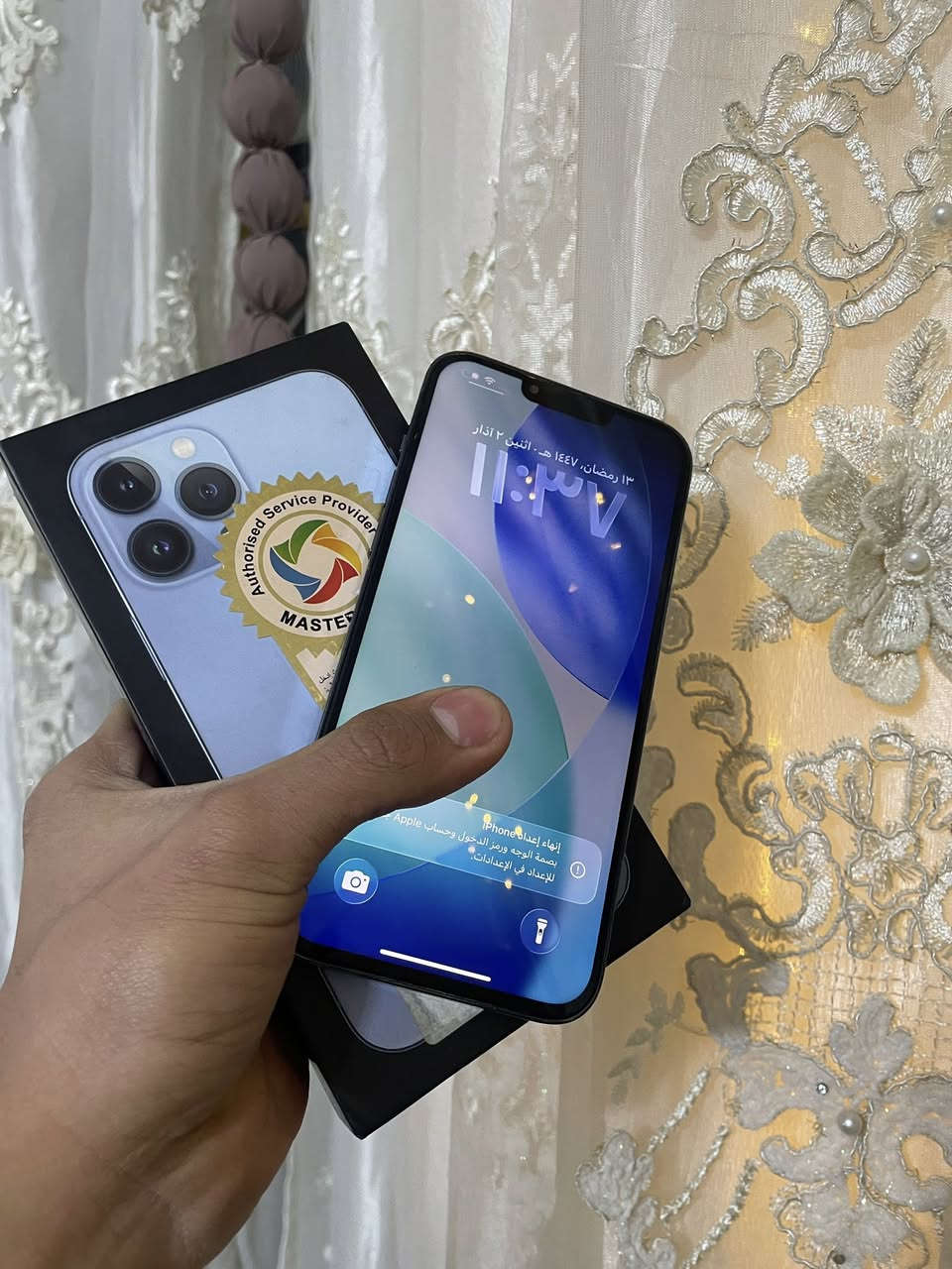 13برو ماكس
مبدل فقط شاشه بطاريه 82 جهاز يخبل شرط الفحص سعر 435 مكان بغداد شعب ***********
