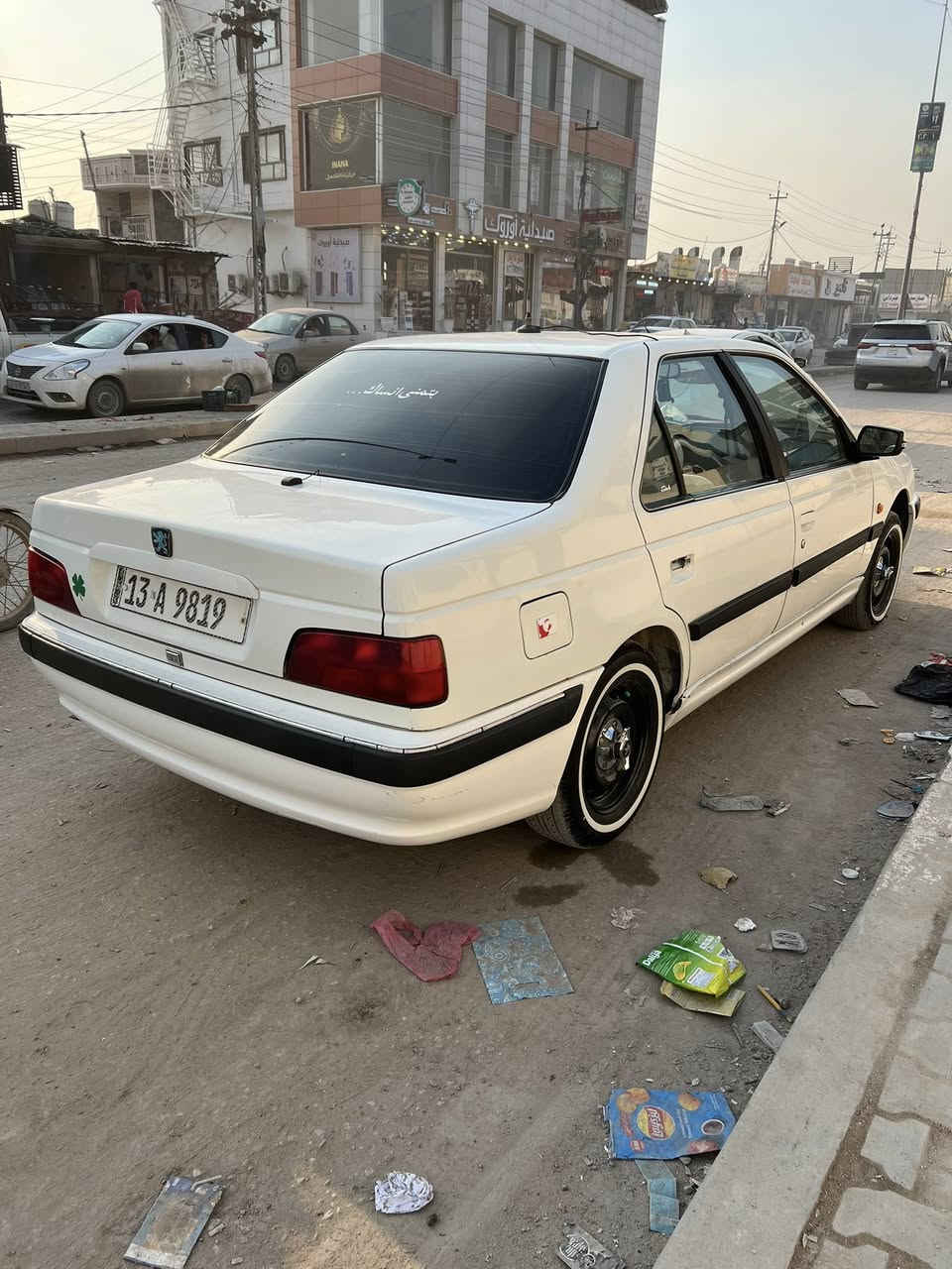 بيجو بارص 2013 سياره نضيفه تحي وشوف بعينك سعر 53 وبيه مجال
***********
رقم الماني هزه جديده شرط تحويل راعيه يريد تحويل
