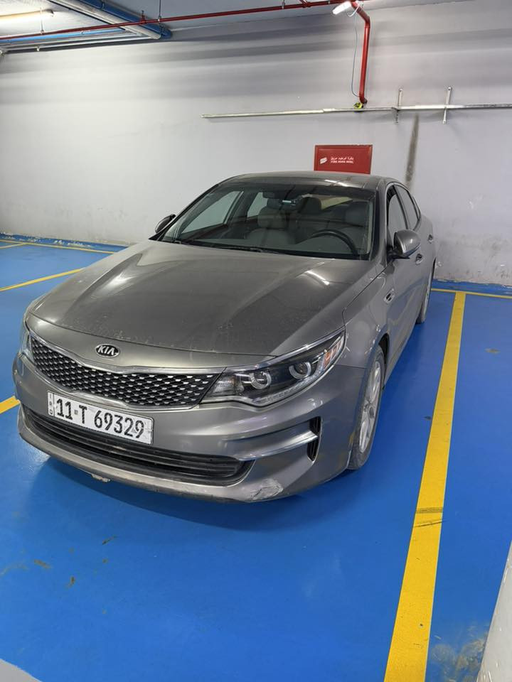 السلام عليكم
اوبتيما 2016 امريكي فول مواصفات ex 
الحادث و السونار مرفق بالمنشور 
مواصفات بصمة بانوراما كشنات جلد 
كشنات كهرباء خزن السايق و الصدر
كشنات تدفئة تبريد ستيرن تدفئة 
مري شفط قلاب عند الرجوع 
نقطة عمياء حساسات خلفية (بيهن مشكلة مرات يشتغل مرات لا) تبريد منفصل تبريد خلفي 
السعر 140 
مكاني بغداد 
***********
