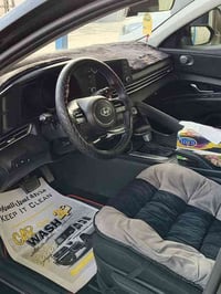 النترا 2023 ألون أسود  حادثها بس جاملغ مال يم السايق مبدل والجاملغ الب...