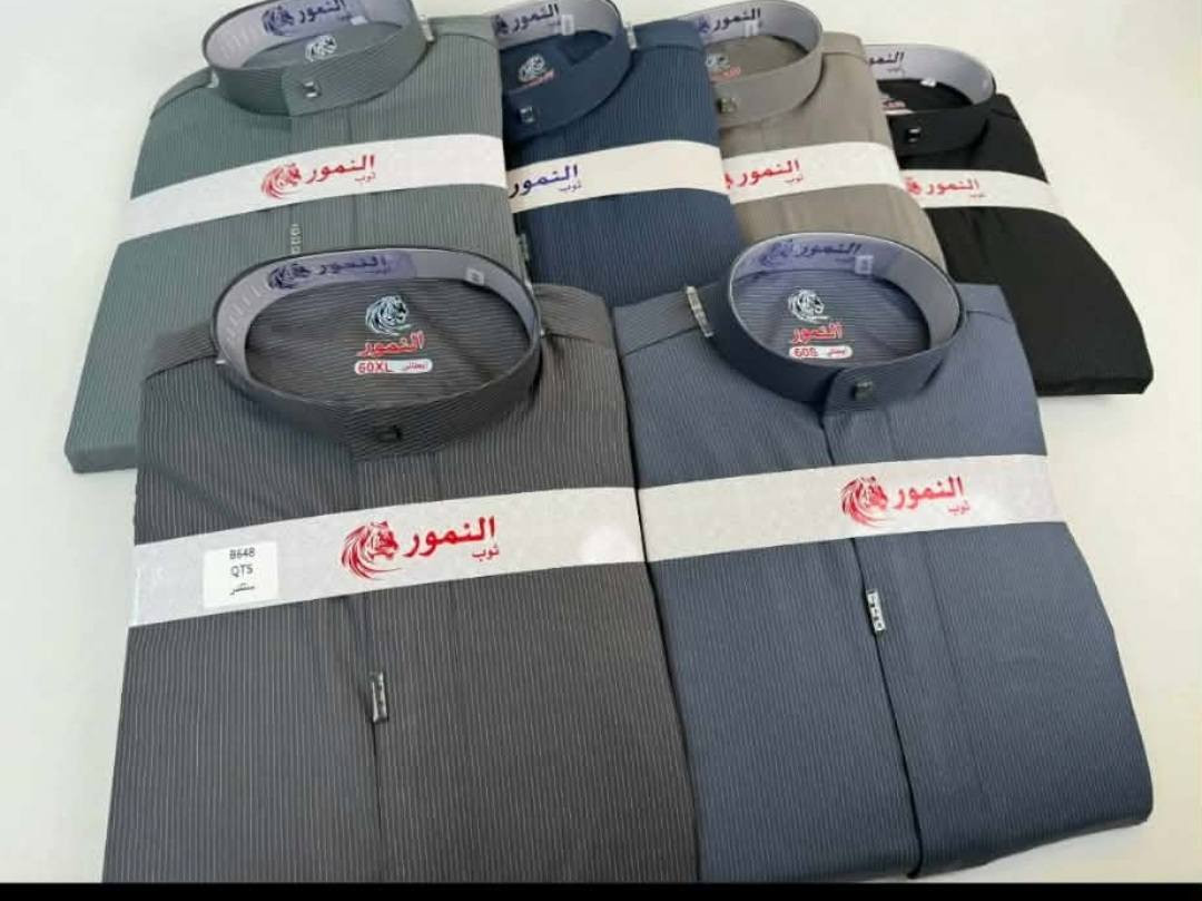 دشداشة شاكر 
خلية النحل 🐝 

كلاسك فصال سعودي SA. 
يعني ما تحير كل القياسات موجودة 
وتختار القياس اللي يناسبك

العنوان بابل قضاء المسيب
 السوق الكبير مقابل محل قاسم الغانمي 
للحجز مراسلة صفحة او على واتساب 
***********
