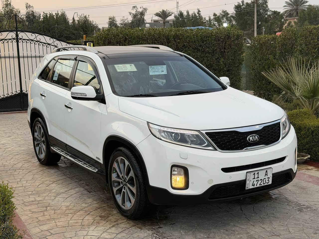 يالله 
سلام عليكم للبيع كيا سورنتو موديل ٢٠١٣ خليجي كفاله بدون قطره صبغ ولا تبديل كير مكينه تبريد حداديه تخم تاير كله جديد فوول مواصفات 
بانوراما 
بصمه
تحكم ستيرن
٧ راكب 
٦ سلندر 
زراك لايت 
لد امامي
لد خلفي
كشنات كهرباء
فول الفول  رقم بغداد تحويل ثاني يوم
العنوان بغداد البياع السعر ١٦٨ وبيه مجال للاتصال ***********
