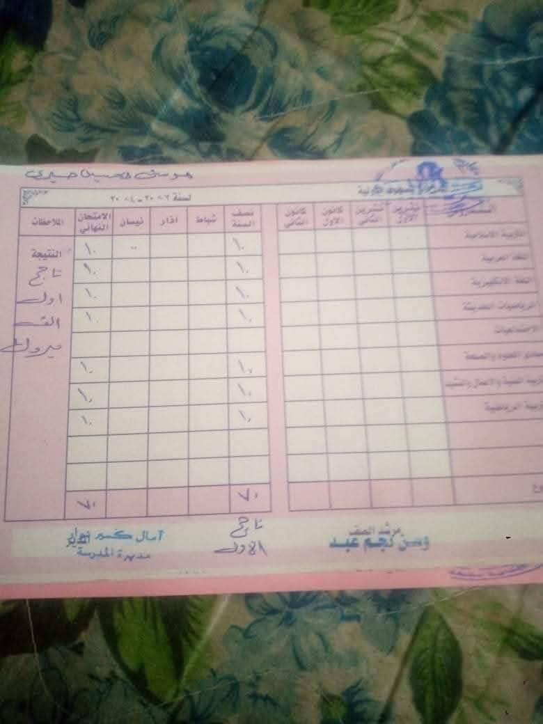 #ضمان النجاح #تدريس خصوصي #جميع الدروس #يوميآ
صف ((#رابع ابتدائي ٧٥ الف شهرياً))
صف (( #خامس ابتدائي ١٠٠ الف شهرياً))
صف(( #سادس ابتدائي ١٢٥ الف شهرياً))
صف (( #اولـ متوسط ١٥٠ الف شهرياً))
صف ((#ثاني متوسط ١٧٥ الف شهرياً))
صف ((#ثالث متوسط ٢٠٠ الف شهرياً))
صف (( #رابع اعدادي ٣٠٠ الف شهرياً))
صف ((#خامس اعدادي ٤٠٠ الف شهريآ))
صف ((#سادس اعدادي ٤٥٠ الف شهرياً))
#للاستفسار راسلونا خاص 
المكان...حي التراث


**إذا كنت صاحب هذا الإعلان وتريد حذفه لأي سبب، رجاءا أرسل رسالة إلى الدعم الفني**