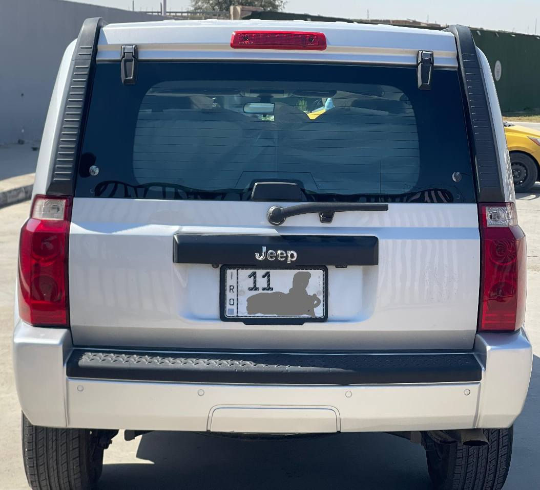 للبيع جيب كوماندر 2007 وارد امريكي كلين كفاله ضربه بيها نص جاملغ خلفي  يم قبق البانزين بدون ضربه محرك 6 سلندر 3700 مكينه كير جاهازات تبريد ثلج 3 قطع 7 راكب شاشه اعطال كشن كهرباء تو ويل حساسات اصطفاف كامره شاشه جبيره رقم بغداد دولي للاستفسار *********** السعر 105 وبيها مجال بسيط مكانها بغداد شارع فلسطين بغداد, العراق
