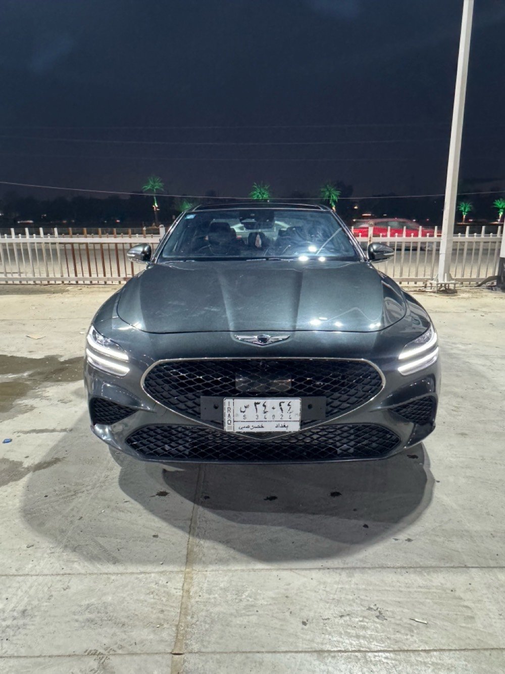 السلام عليكم

للبيع 185$ 

جينسس G70.2022

فول مواصفات  

محرك3300تون تيربو

🚘 وارد معوقين بغداد / أتعهد بالوكالة بقالها سنه او 8اشهر وتصير حره

سياره فول للاخير

بدون ايرباك تفضل خاص وادزلك سونارها كامل

 مكاني بغداد

***********واتساب



***********