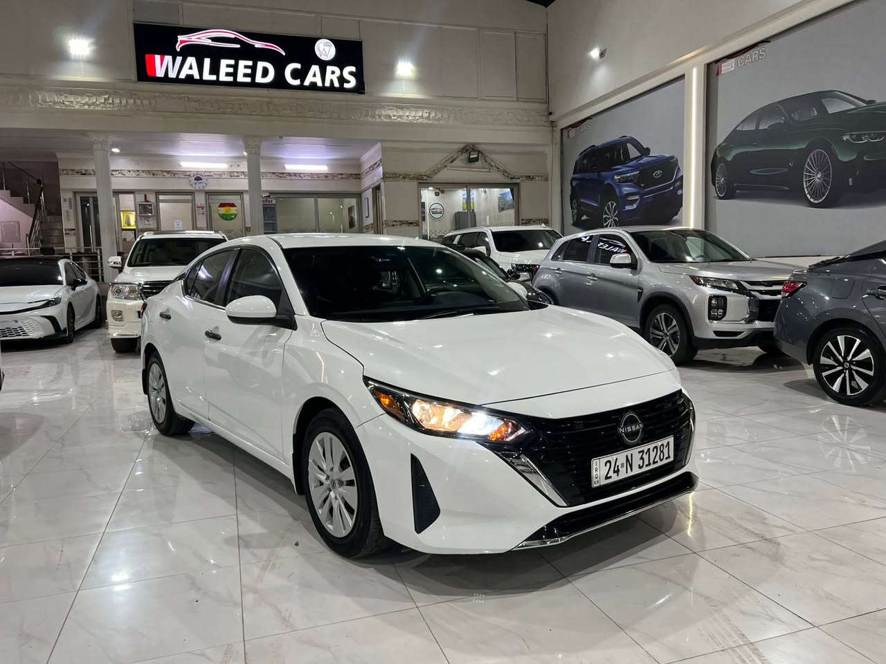 نيسان سنترا الشكل الجديد 
موديل.  2024👌

3 قطع صبغ 

مواصفات s
بصمه 
شاشة 
كاميرا 
حساسات 
تحديد سرعه 
رادار امامي 
مانع تصادم 
تحديد خط مسار 

سعرها 129 ورقه 
مرقم جاهز 

معرض ولید كارس

للاتصال ☎️ 

 وتساب ***********
***********.
