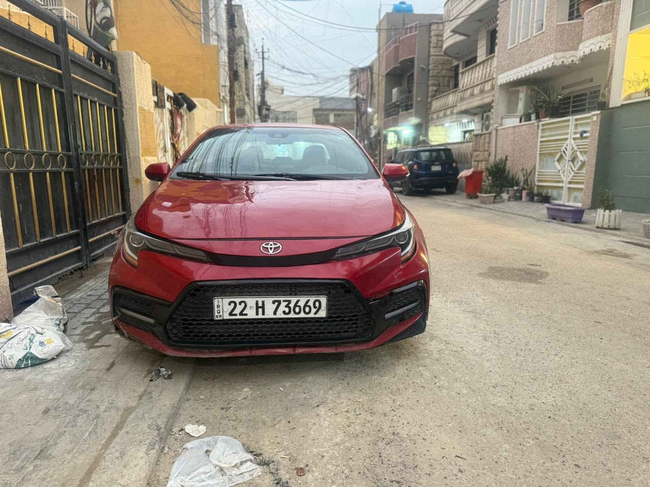 كورلا 2020 se  فول حادثهة بس بنيد بدون دواخل بدون ايرباك  ماشية 79 الف ميل سونار مرفق وية الصور
السعر 140 وبيهة مجال مكاني بغداد الشعب 
***********
