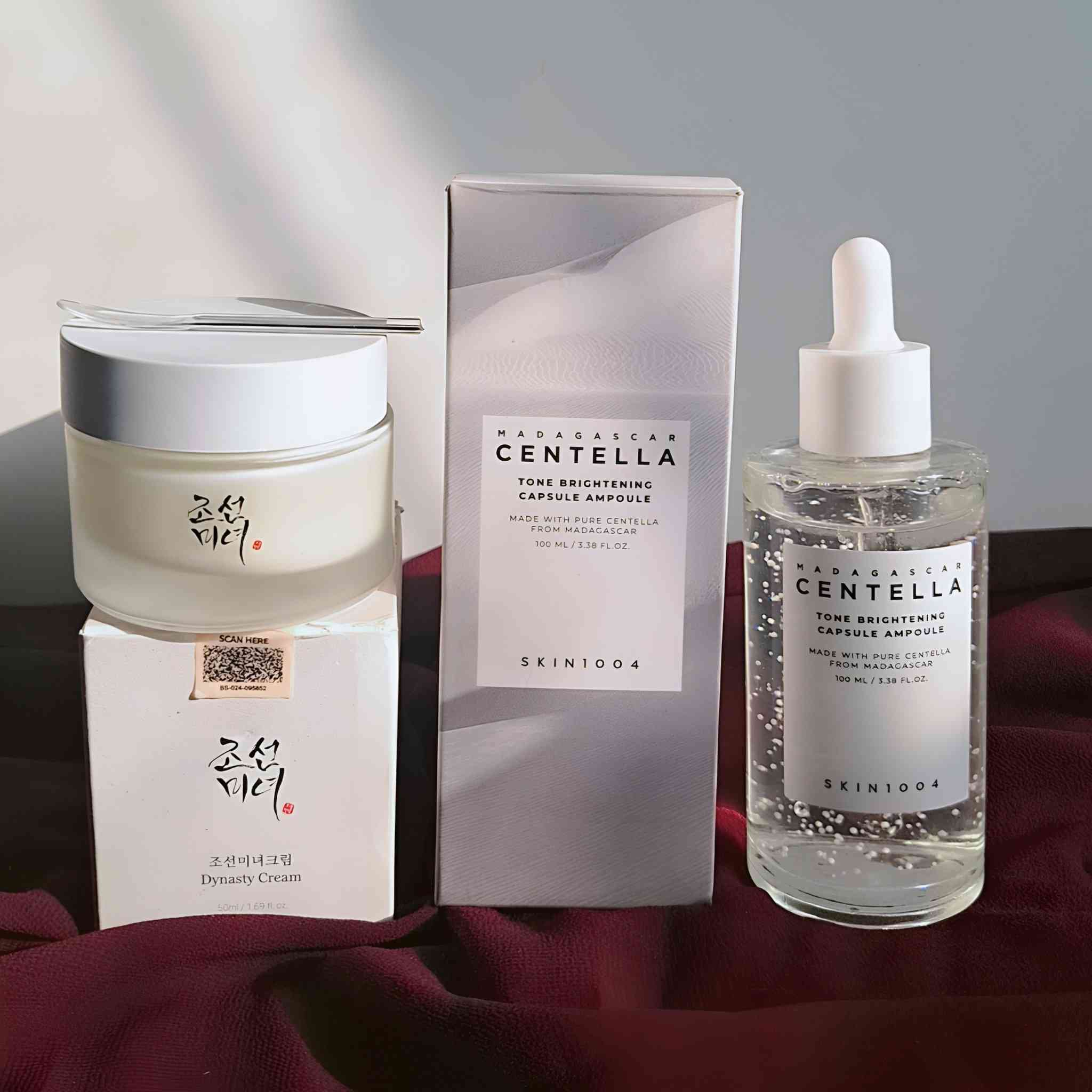 الي تريد بشرتهــا كانهـا حاقـنه أبر نضاره لا تتفوت هذوله المنتجات 🇰🇷✨🫧
•  cream من beauty of Joseon 
• كـريم مرطب من برانـد بيوتي اوف جوسون #الكـوري 🇰🇷🇰🇷من افضل المرطبات عالميا يحتوي مرطب داينستي  على مستخلص ماء الارز الذي يساعد على تفتيح البشرة والقضاء على البقع الداكنه والتصبغات للبشرة مناسب لجميع انواع البشرة حتى الحساسة والحساسة جدًا... 
• سيروم سنتيلا الأبيض رهيب رهيب رهيب
🫧 يساعد على تفتيح البشرة، 
🫧 محاربة البقع الداكنة،
🫧 توحيد لون البشرة، 
🫧يهدئ البشرة ويرطبها؛ تركيبة خالية من: الكحول والبارابين والعطور المضافة. 
🫧كما أنه يساعد على تفتيح البشرة وتوحيد لون البشرة وأصلاح حاجز البشرة. 
#الأصلي #استيراد_من_كوريا 🇰🇷


**إذا كنت صاحب هذا الإعلان وتريد حذفه لأي سبب، رجاءا أرسل رسالة إلى الدعم الفني**