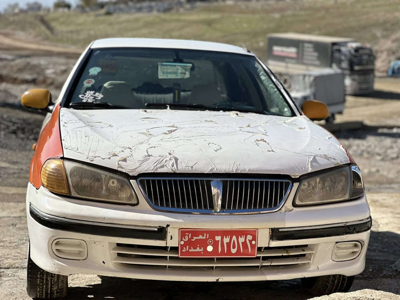 ماشللە 💎 صنی ٢٠٠١ سور و سپی  ئارم پلاستیک سلیمانی 
مکینە ١٨ گئر عادی ویل کەپ  »جام ئۆتۆ ئاوینە کارەبا «
دو چملخی پئشەوەی رەشە دعمی قورسی نیە قرچی پئش ودوای هە یە ـ-ـ گئر ومکینە بەشرت هەلمی نیە ـ گەرمی وتبرید💦بەفر 
«گلاج وعینە -مجموعە سوکان -تایە ویل» گشتی لۆک لای خۆم گۆریومە  مالی دۆستە هەیکەلی زۆرجوانە 🧿 ئارم وئاوالیات وغرامە بشرت (  ***********   *********** ) سعر ٧٦$گە لا مجالیکی کەم
