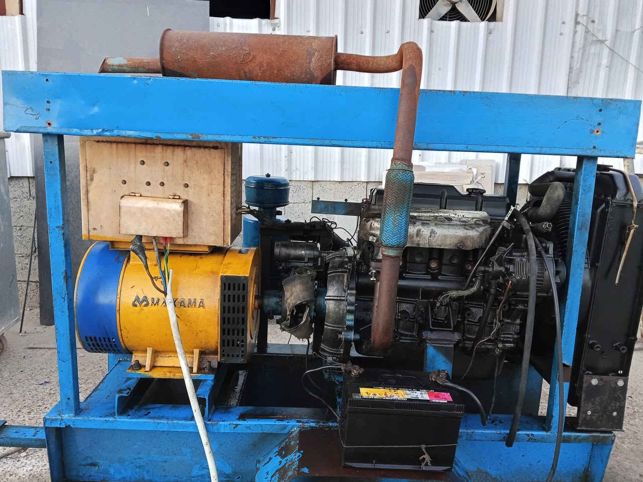 . ماكينة لاصق شريط pvc تركى ثلاثة مرحله kenar   frp 285
بحالة ممتازة
. مولدة كهرباء 30 kv
واتس. ***********
