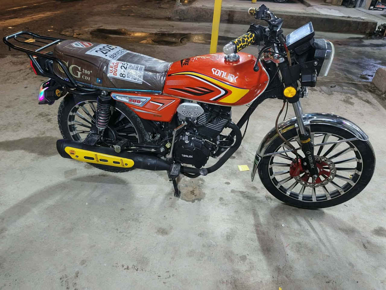 سلام عليكم دراجه يراني 25 اخو جديد نوع سونك للبيع 900 وبيه مجال مكاني لفلوجه


**إذا كنت صاحب هذا الإعلان وتريد حذفه لأي سبب، رجاءا أرسل رسالة إلى الدعم الفني**