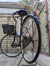 بايسكل بناتي • تاير خلفي مثقوب • كمالية حي الزهراء