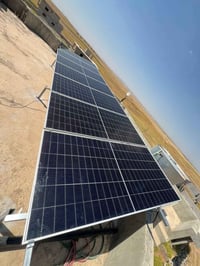 منظومة شمسية • إنفيرتر ٥ك.و • بطارية ليثيوم ٥ك.و