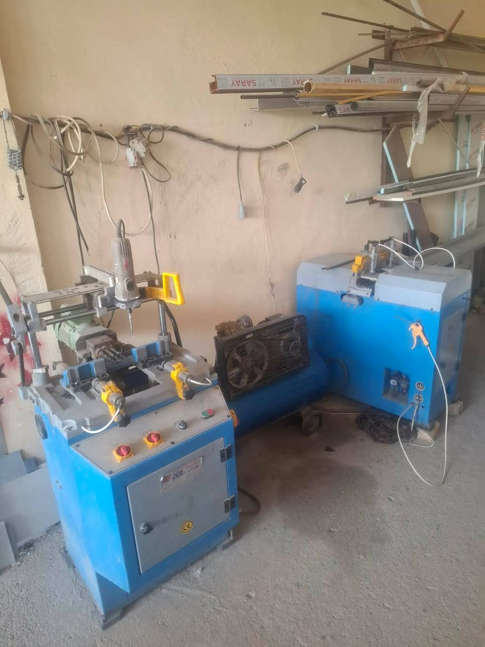 السلام عليكم. للبيع معمل pvc مع معمل المنيوم كامل مع مولد كيه السعر 55 ورقه بي مجال العنوان ديالى بعقوبه رقم ابو المعمل *********** ملاحضه اني مكلف بل نشر
