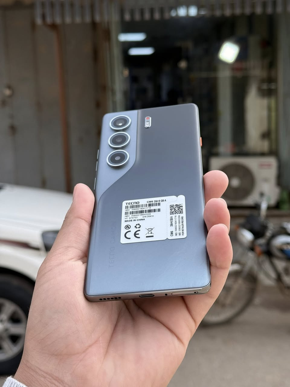 فقط معرب 
تكنو كامون 40 برو 
256G 
جديد 
السعر 280
للحجز مراسله الصفحه


**إذا كنت صاحب هذا الإعلان وتريد حذفه لأي سبب، رجاءا أرسل رسالة إلى الدعم الفني**