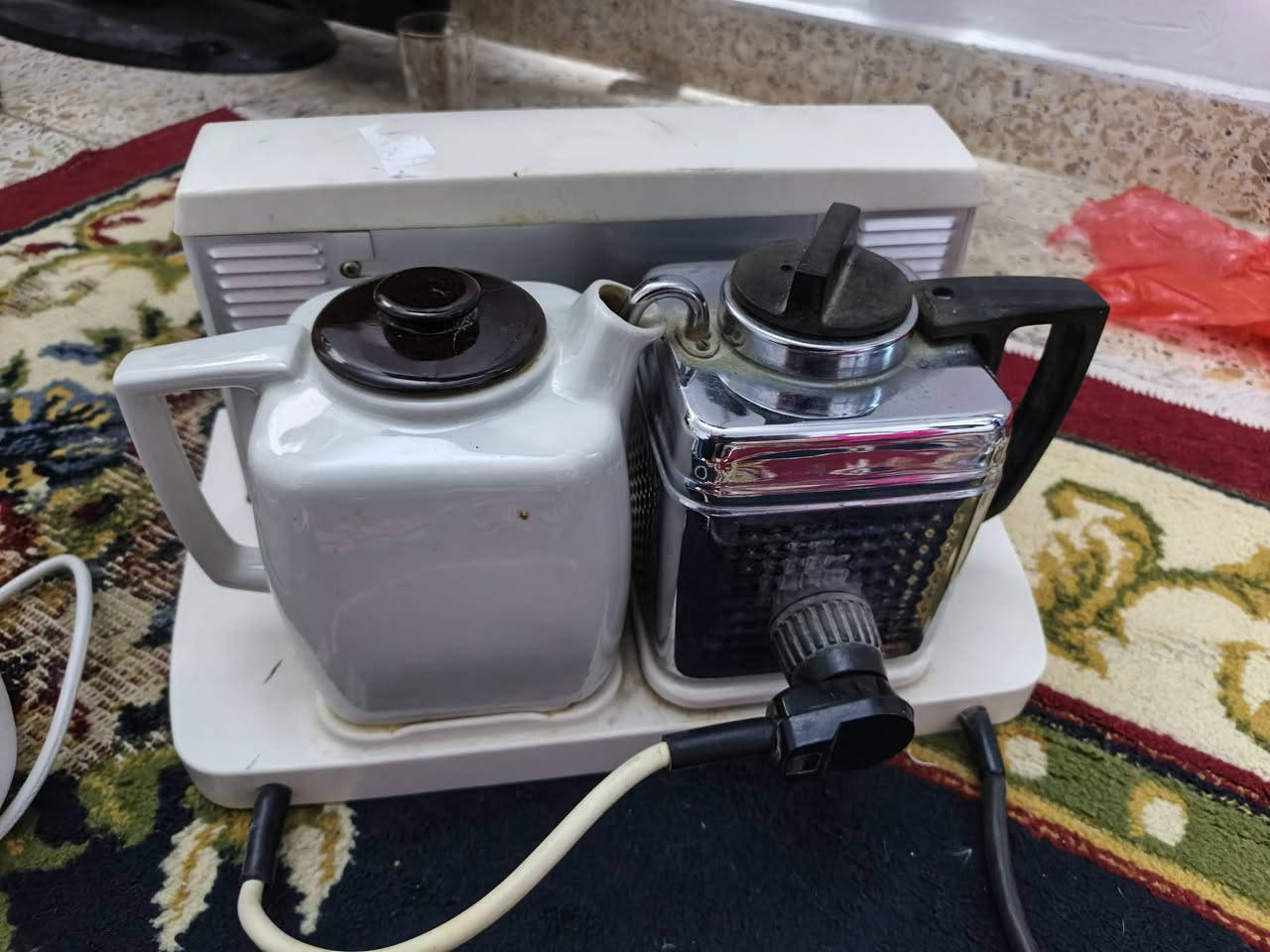 جهاز تحضير شاي مستعمل ضرر بل قبق مال قوري سعره ٣٠


**إذا كنت صاحب هذا الإعلان وتريد حذفه لأي سبب، رجاءا أرسل رسالة إلى الدعم الفني**