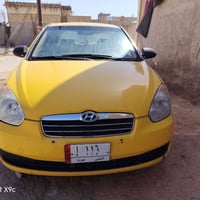 سياره اكسنت  خليجيه  موديل 2007 مكينه  وكير وحدايه وتخم تاير وتبريد شغ...