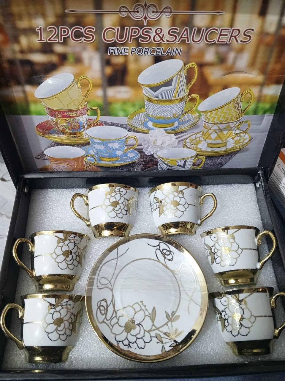 ☕ طقم كوب قهوة بورسلين ملوكي 👑
تصميم فاخر بلمسات ذهبية ونقوش أنيقة ✨
تخفظيات السعر 🔥 👉 

حجز والاستفتسار واتساب 
***********📱
يوجد خدمة توصيل 🚕 
محافظات 5 الاف 
بابل المسيب 3 الاف
المسيب حي العسكري 🏍️ مجاني
