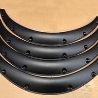 ادوات سيارات واقية طين عدد 4  بردة تضليل حجم كبير جامه خلفية سلايد الق...