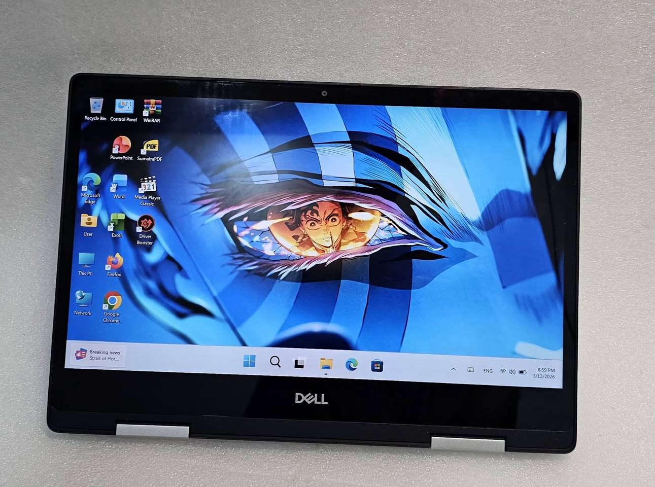 القـلاب محبوب الجماهير Dell inspiron 5491🔥🤍.
افضل وانسب الاسعار بس يمنا 😎💰. 
لابتوب نزاكة وجمال والاهم يصير تابلت قلاب 
مواصفاته: 
📍core i 7 جيل عاشر ☝🏻🔥
📍Ram 16✨🤝🏻
📍SSD 512 💎🔴
قلاب لابتوب وتاب بنفس الوقت 2in 1
افضل واجمل قطع من ناحية.: 
1_اللمس سريع ✨🤝🏻
2_دقة شاشة رائعة🎨
3_ بطارية ممتازة🔋
4_نظافة✨
__________________
يوجد توصيل لجميع المحافظات العراق ومجاااااني 🇮🇶
يرجى المراسله على الخاص او على الرقم ***********🔴
