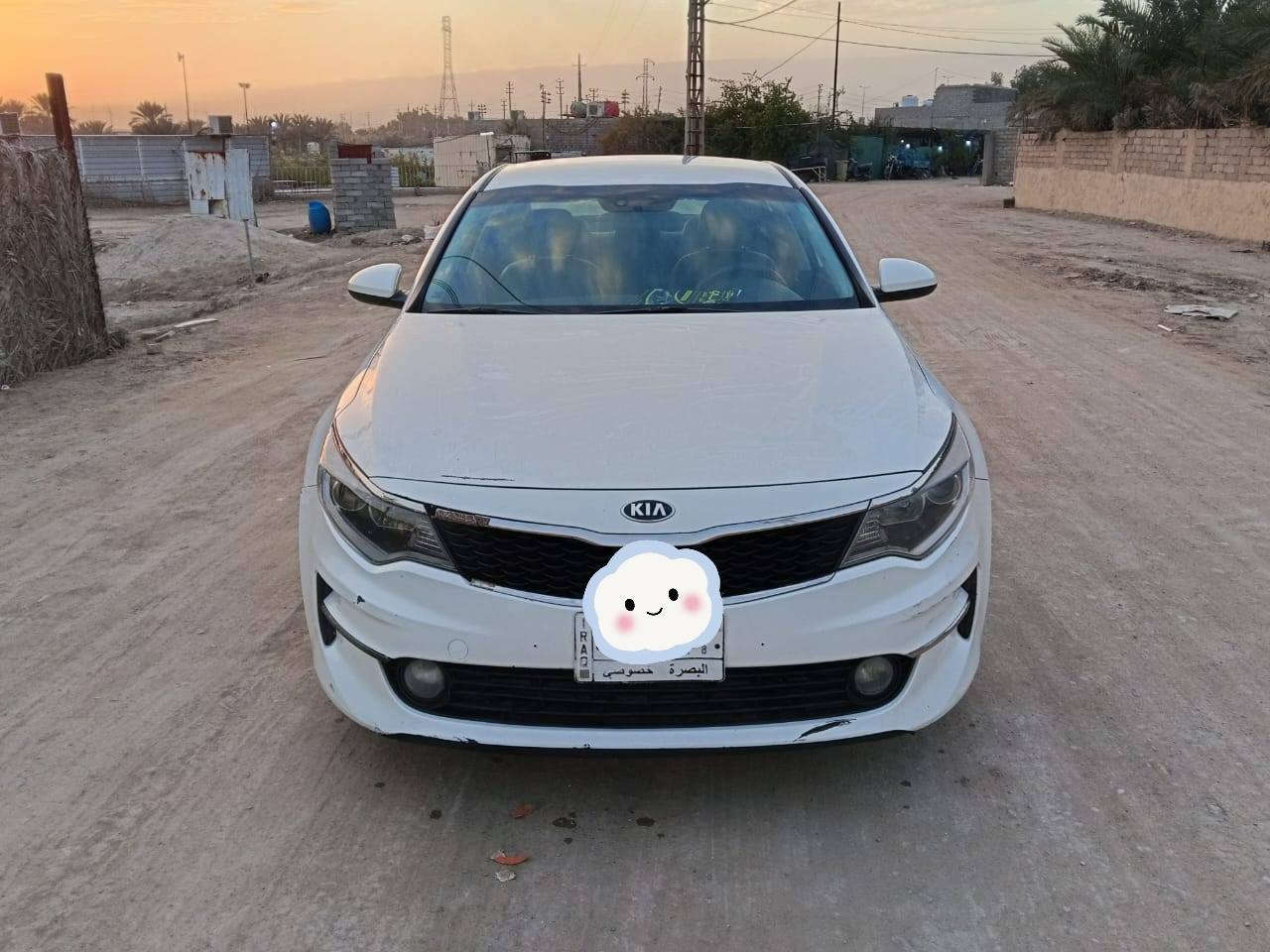 كيا كي فايف ٢٠١٨ رقم بصرة وارد كوري مكفوله من الضربه والتبديل وارد كوري غير مكفول من الصبغ بيها قطعتين صبغ مكينه ٢٠٠٠ دوش خط واحد بانزين مامفتوحه تبريد تدفئه كشنات كشنات كهربائيه سيارة جديده وجاهزه ماشيه ١٥٠ الف تخم تاير جديد حداده طوبه السعر ١٣٥ $ العنوان البصره قضاء الهوير الاستفسار ***********
