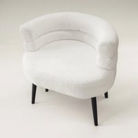 كرسي بوكليه • ابيض