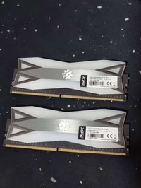 Xpg ram 16gb (8×2) ddr4 3200mhz مستخدم نضيف ضمان فحص و توصيل متوفر لكل...