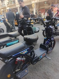 دراجه شحن للبيع نوع HIS موديل 2025 دراجه نضيفه  5 بطاريات كبار والملف1...