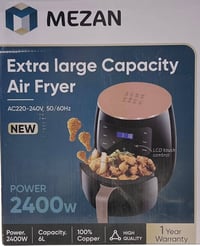 قلاية هوائية • ٦ لتر • ضمان