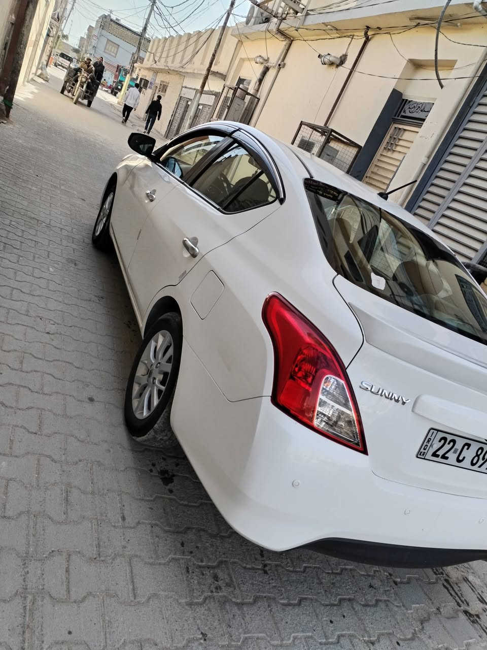 نيسان سني مصري 2023
كفاله عامه فقط الدعاميه الأمامية مبدله
الباقي كفاله اربع جام كهرباء قطعتين تبريد شاشة كامره وتحكم ستيرن حساسات خلفيه ويل كب إشارة بل مري السيارة جديده وحلوه مكينه حداديه جديده
العنوان نجف الاشرف 
السعر 115 وبيها مجال
الرقم
***********
