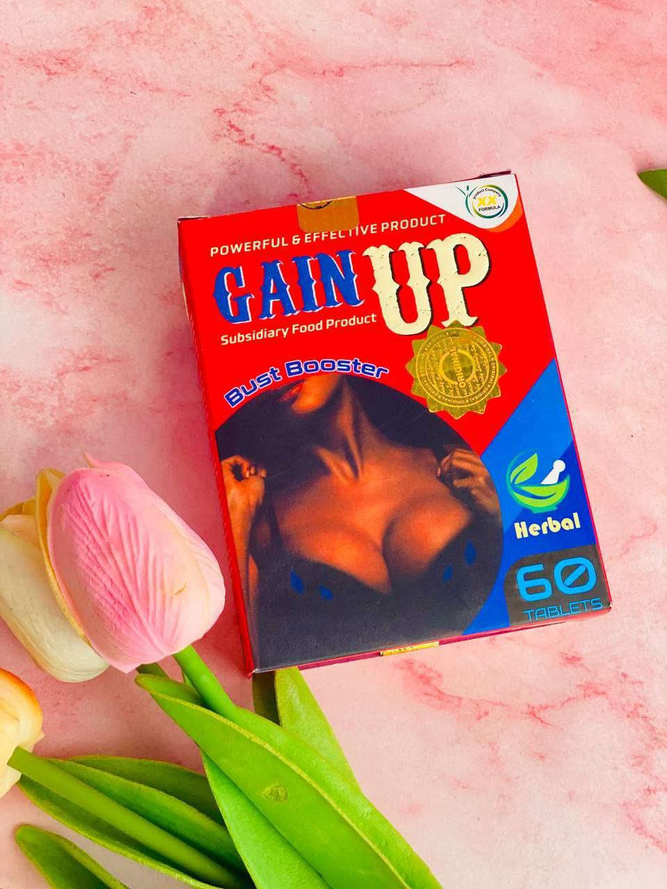 ✨حبوب "جين أب باست بوستر" (Gain Up Bust Booster) هي مكمل غذائي عشبي لتعزيز حجم الثدي وشده.  أنه يعمل عن طريق تحفيز الخلايا الدهنية في منطقة الثدي باستخدام مكونات نباتية. للمساعدة في تكبير الثديين وشدّهما ومنع ترهلهما. يحتوي على مكونات عشبية وطبيعية. غالبًا ما تحتوي على فيتويستروغنز (هرمونات نباتية) مثل الحلبة والشمر وجذور الماكا واليام البري، والتي تحاكي تأثيرات هرمون الاستروجين في الجسم.

✨جمال البنيه بانوثته هذا المنتج مخصص الج اي انتي الي تردين اتكبرين صدرج وتردين شي سريع او أمن😉وين تلكين هل المنتج اكيد عندي حبوب جين أب لتكبير الصدر وشد وتحسين شكل الجلد باختصار اخذي او جربي او شوفي بعينج

كبسول تكبير الصدر GAIN Up صناعة امريكية أصلية 🇺🇸💯شد ورفع وتكبير الصدر مصنوعه من اجود الاعشاب☘ الطبيعيه العالمية💯العلبة بيها ٦٠ كبسوله تكفي شهر. يعطي اجمل علامات الانوثة فعال 100% خالي من أي آثار جانبية كوني مميزة وجسم متناسق ومميز تبرز النتائج  خلال 10 ايام من الاستعمال ♥️

#الاصلي المنشأ امريكي🇺🇸 💯 
السعر 15 الف
🚘 يوجد خدمة توصيل لجميع محافظات العراق ٤ الاف 🚘


**إذا كنت صاحب هذا الإعلان وتريد حذفه لأي سبب، رجاءا أرسل رسالة إلى الدعم الفني**