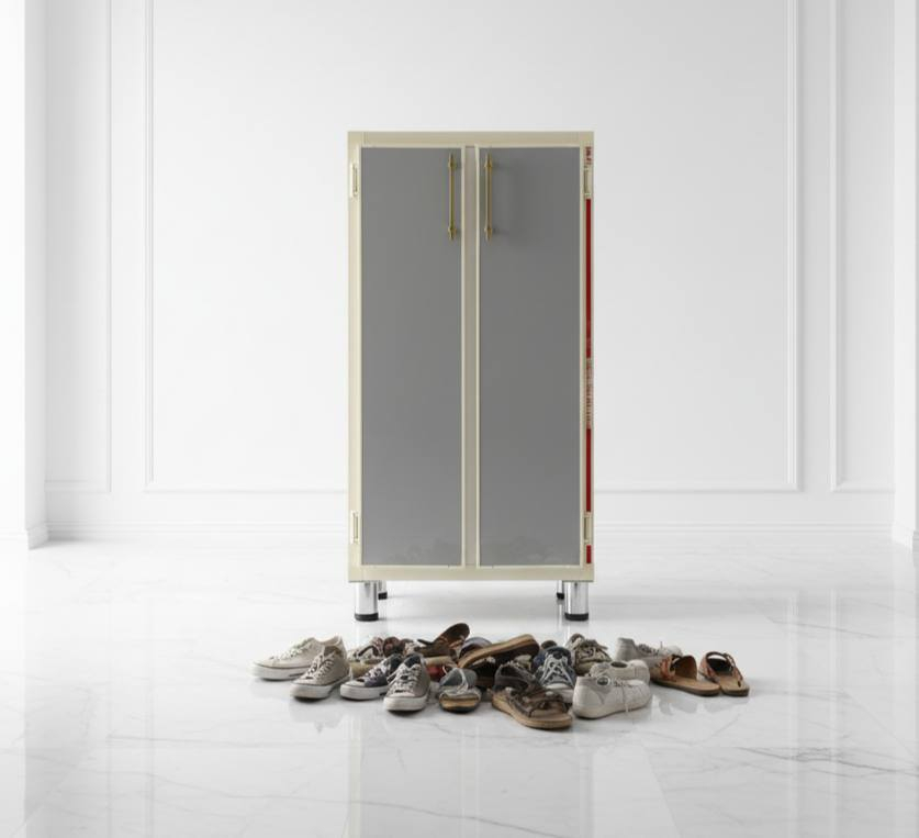 جزامة أحذية عصرية ✨
رتّب أحذيتك بأناقة ووفّر المساحة مع جزامة عملية بتصميم أنيق تناسب كل بيت 🏡
مثالية لغرف النوم أو المداخل، وتجمع بين الشكل الجميل والاستخدام العملي.

📏 المواصفات:
 • الارتفاع: 120 سم
 • العرض: 60 سم
 • العمق: 36 سم

💰 السعر:95 الف 
__________________
 دۆلابی پێلاو دوو دەرگە
مواسەفات
بەرزی:120سم
پانی:60 سم
قوڵ:36سم 
گونجاو بۆ پێلاوەکان و هەم قەبارەیەکی کەم داگیر دەکات 
💰 سعر95 هەزار


**إذا كنت صاحب هذا الإعلان وتريد حذفه لأي سبب، رجاءا أرسل رسالة إلى الدعم الفني**