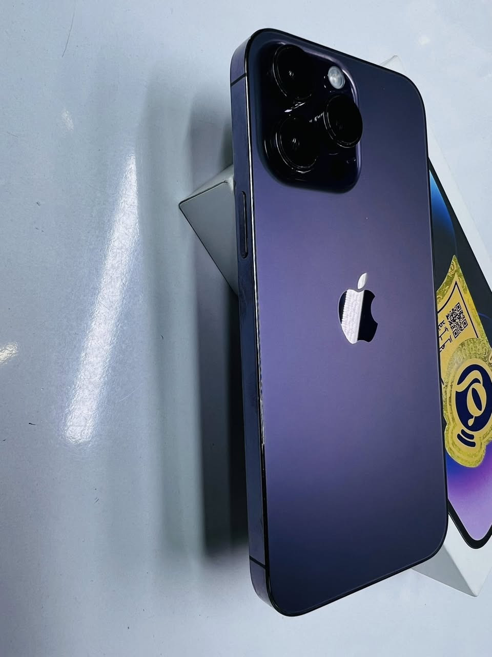 السلام عليكم
ايفون 14 برو ماكس 256 دبل دبل خط z/aa
نظيف جداا🔋82 بلادي السعر 850 الف 
مكاني الدوره
***********
