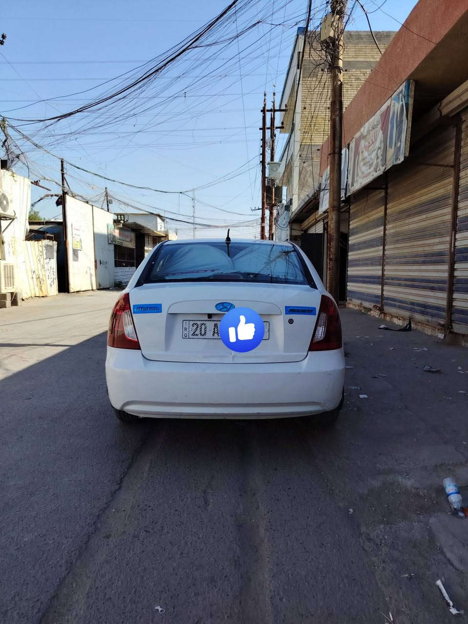 سلام عليكم اكسنت 2009 امريكي 1600غاز بانزين كير محرك تبريد مكفول سياره حلوه وناصبه جاملغ خلفي صبغ واباب خلفي  مباوك ماشيه 170 سياره ناعمه بسمي رقم ديالى مكان شعب سريدات ***********
