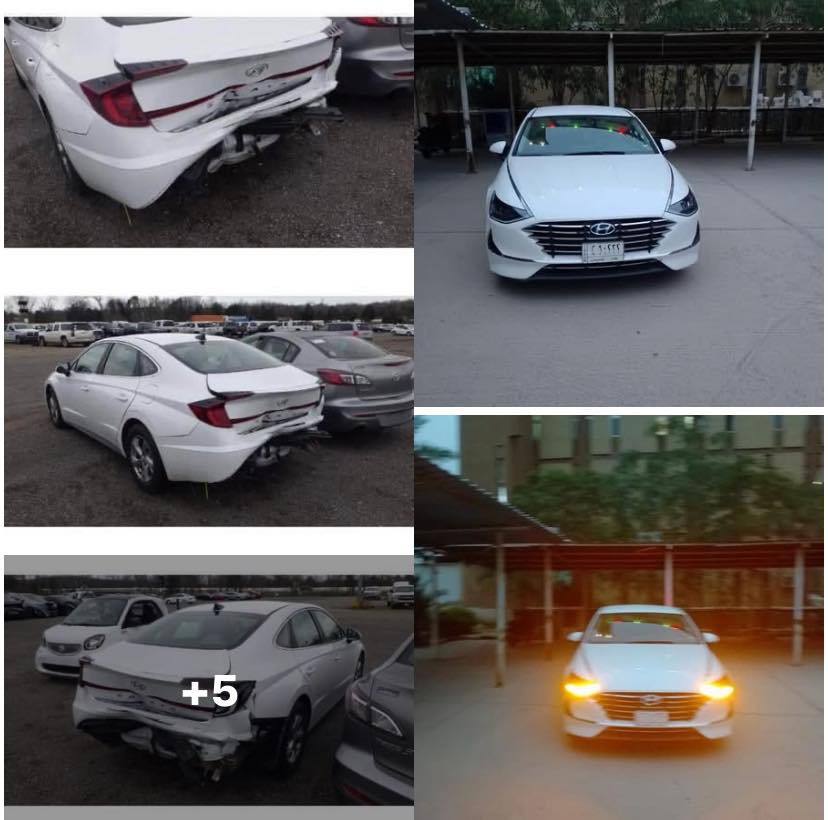 السلام عليكم السعر ١٦٢ وبي مجال
سوناتا ٢٠٢١ امريكي مواصفات نص
ماشيه ٧٥ ميل يعني ١٢٥ الف كيلو متر 
لون ابيض 
حادث خلفي موضح بالصور 
بدون ايرباكات 
السياره ما ناقصها اي شي 
مكاني بغداد الغزاليه 
***********
