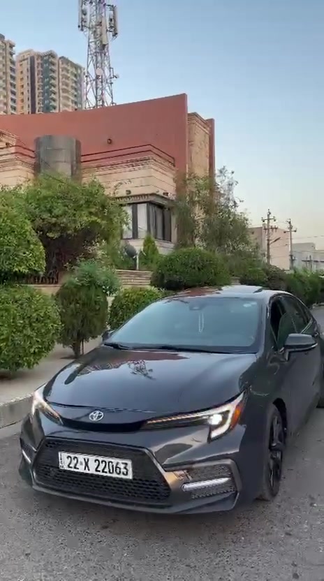 كورلا 2023 ماشيه 37 الف ميل قطعتين صبغ سياره se فتحه رادارات وباقي المواصفات العاديه سياره حلوه وبدون نقوصات لون سمنتي سعر 138 وبيها مجال  مكاني يرموك رايدها مراوس بدستروير  
***********
